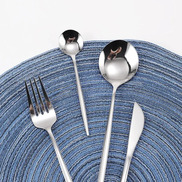 Dishwasher Safe Cutlery Set Stainless Steel Flatware Sets Spoons Forks Knifes