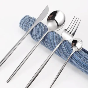 Dishwasher Safe Cutlery Set Stainless Steel Flatware Sets Spoons Forks Knifes