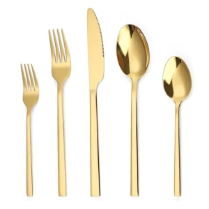 Stainless Steel Knife Fork And Spoon Cutlery Set