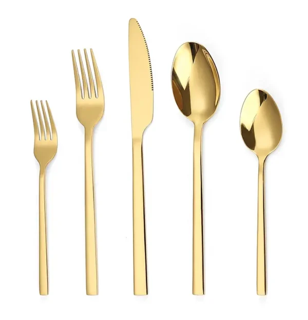 Stainless Steel Knife Fork And Spoon Cutlery Set