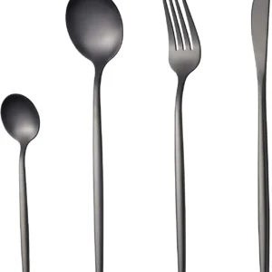 Sleek Matte Cutlery Set – Stylish & Durable Design